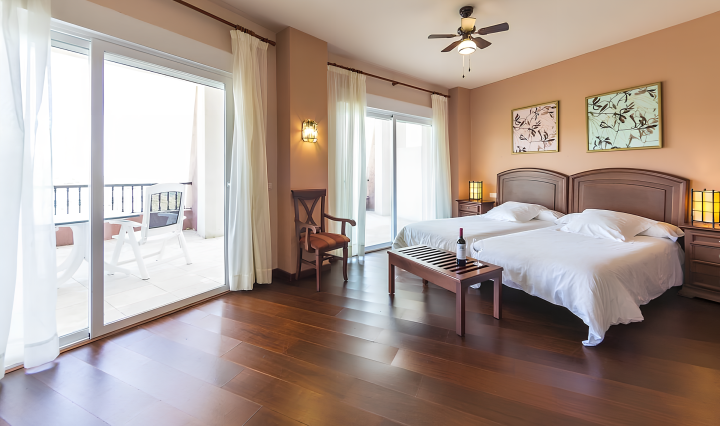 Hôtel dans la région de Marbella avec des vues spectaculaires sur l'océan